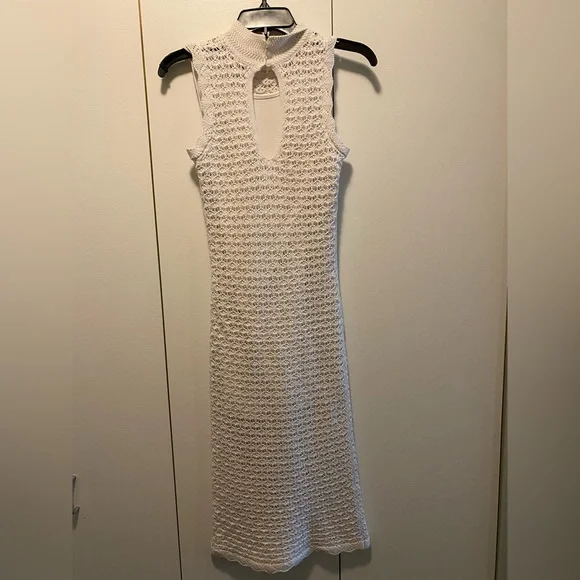 Revolve White Midi Dress - Picture 6 of 8